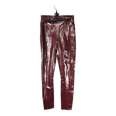 Spanx Faux Patent Leather Leggings - High Rise Pants - Women's Small 20301R