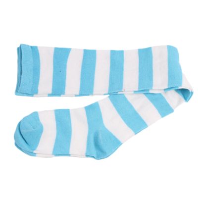 Stockings Color Block Comfortable Women Striped Thigh High Stockings Fashion