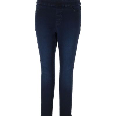 Gloria Vanderbilt Women Blue Jeggings 12