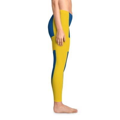 FLAG SWEDEN PINKBERRY™ Stretchy Leggings custom design Admir Kacamakovic