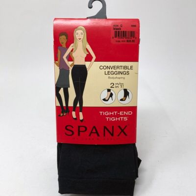 Spanx Tight-End Tights Bodyshaping Convertible Styles Black Size C