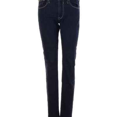 Express Women Blue Jeggings 4