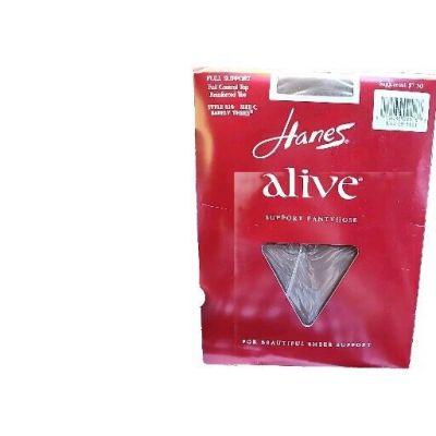 Vintage Hanes #810 Alive Support Pantyhose Barely There - Size C - NWT Unopened