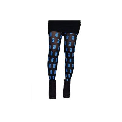 Doctor Who Police?Box Tights Women's?M/L