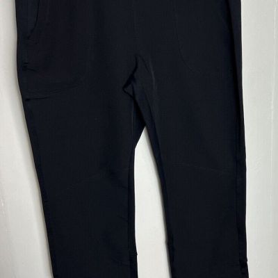 Avalanche High Waisted Women's Black Compression Leggings Pant Size Medium