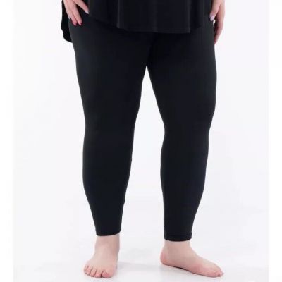 Sweetlegs Plus Size Black Leggings Plus2 3x 24/26