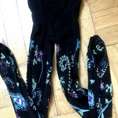 Emporio Armani FASHION tights with floral-print** Emporio Armani size 3, US L