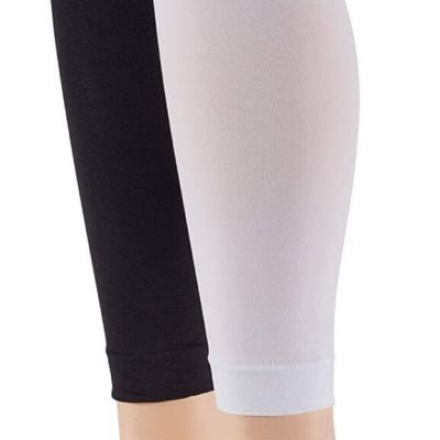 No Nonsense Women's Super Opaque Control Top Footless Tights