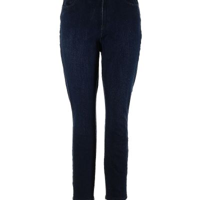 Ann Taylor Factory Women Blue Jeggings 10