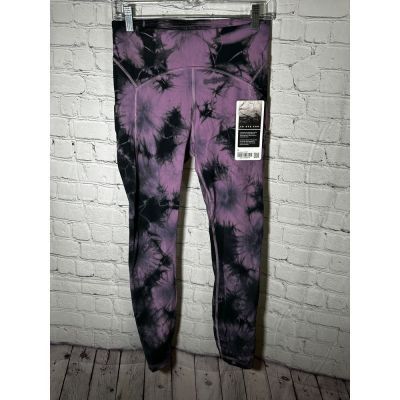 LULULEMON POWER THRU HR TIGHTS - TO DYE FOR - NEW WITH TAGS !