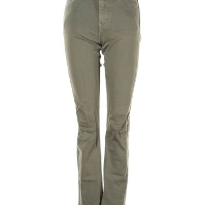 Uniqlo Women Green Jeggings 3