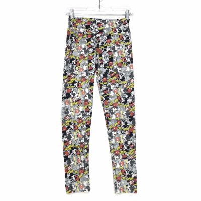 LuLaRoe Classic MICKEY MOUSE Leggings Womens One Size Butter Soft Legging