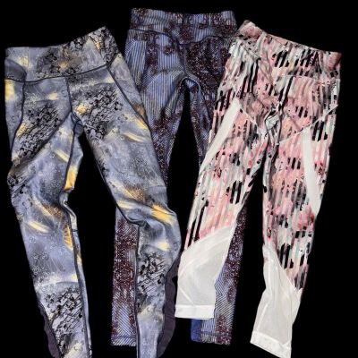 Bundle 3 Pairs Calia By Carrie Underwood Multi Print Leggings Active Workout SM