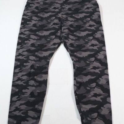 Simply Vera Womens Plus Black Camouflage Leggings Size 2X