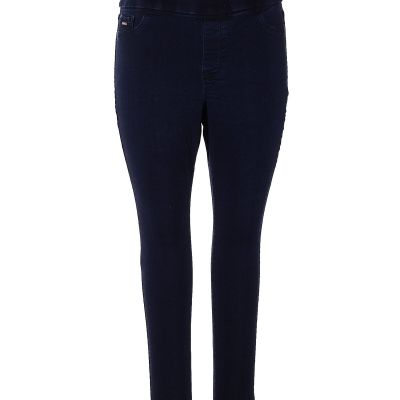 Nine West Women Blue Jeggings 14