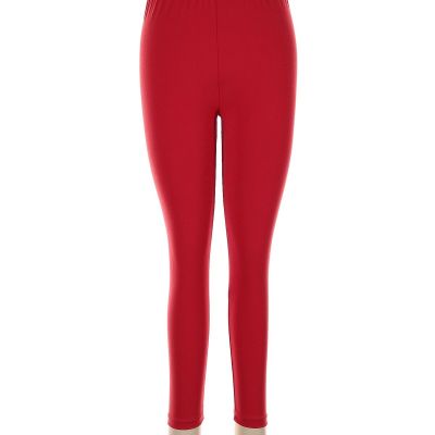 Lbisse Women Red Leggings M