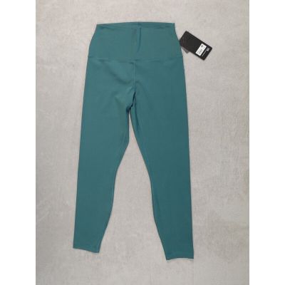 90 Degree By Reflex Womens Vintage Teal Hi-Rise Stretch Ankle Legging Size M