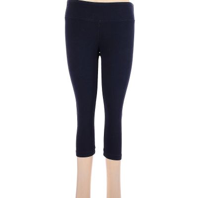 Bally Total Fitness Women Blue Leggings M