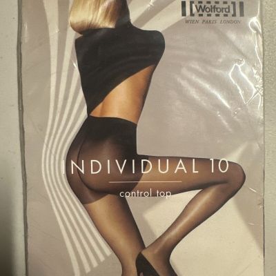 Wolford body culture individual 10 control top tights, color Admiral, size: S