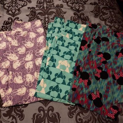 Lularoe Os Disney Legging Lot