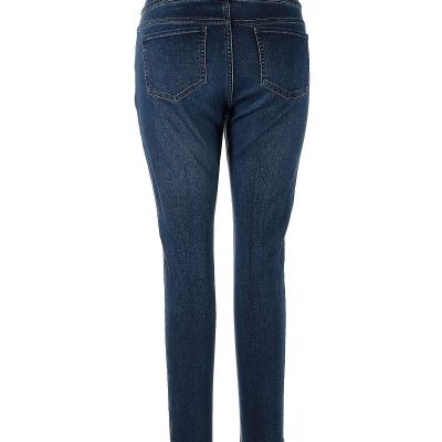 J.Jill Women Blue Jeggings 10