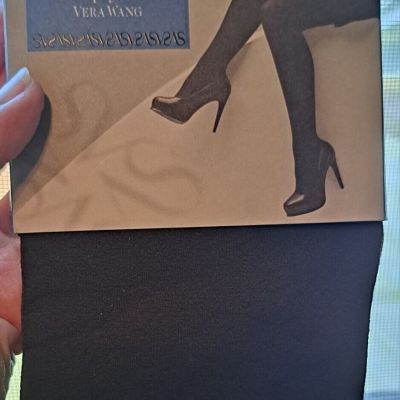 Ladies Simply Vera Wang Opaque Control Top Tights Size 1 USA