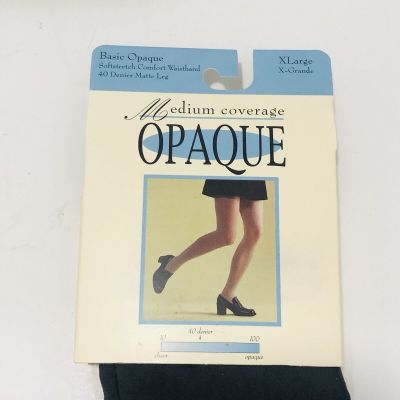 Worthington Lot Of 4 Pairs Opaque Tights Size XL Softstretch Comfort #11