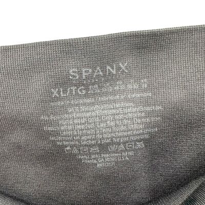 Spanx Seamless Look At Me Now Leggings Green Camo High Waist Tummy Control XL