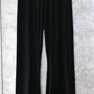 OFFLINE by AERIE Hugger Flare Leggings Pant Large Black solid Draped waist NWOT