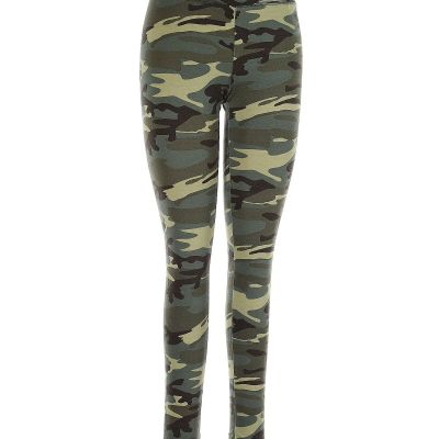 ALTERNATIVE Women Green Leggings M