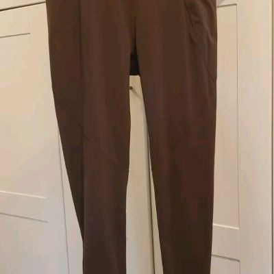 Sweaty Betty M Power Olive Green Leggings Full Length 27