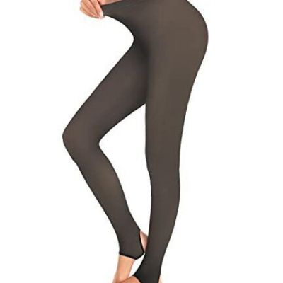 Black Tights for Women Nude Tights Opaque Small Stirrup Black Translucent