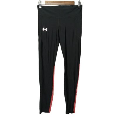 Under Armour leggings womens size M  black yoga workout training gym heatgear