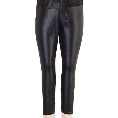 Shein Women Black Leggings 2X Plus