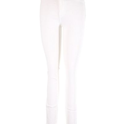 Zara Women White Jeggings 6