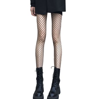 Nightclub Pantyhose Hollow Out Match Skirt See-through Nightclub Pantyhose Thigh