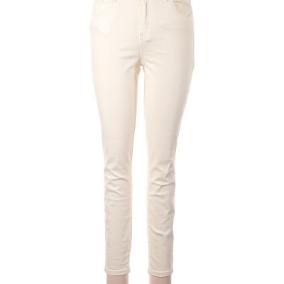 Ashley Mason Women Ivory Jeggings 9