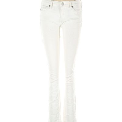 Paige Women Ivory Jeggings 27W