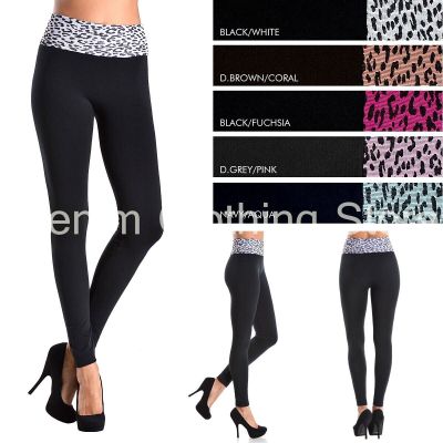 Women's FLEECE LEGGINGS Workout YOGA Running Sports Pants High Waist Fitness