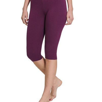 Womens Capri Leggings Stretch Workout Fitness Crop High Waisted Yoga Pants 4X