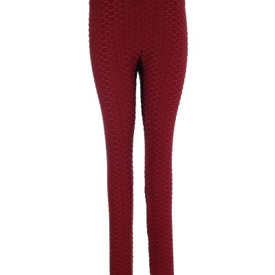 Unbranded Women Red Leggings L