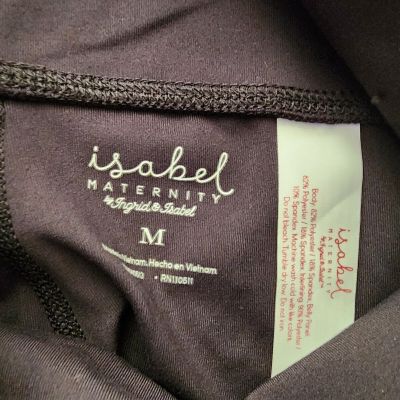 Isabel Maternity Postpartum Leggings, Size M, Black, NWT