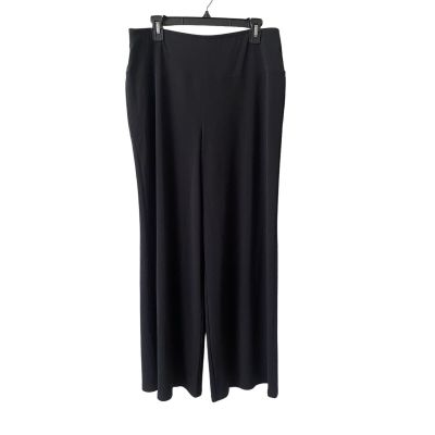 High Waisted Black Wide Leg Spanx Leggings