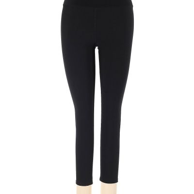 Plush Women Black Leggings XS