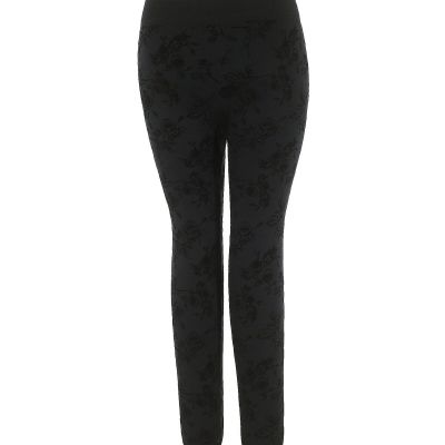 Just One Women Black Leggings L