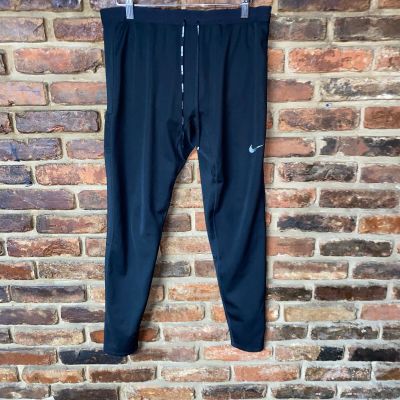 Nike Running Dri-Fit Black Athletic Leggings Women's Size Large