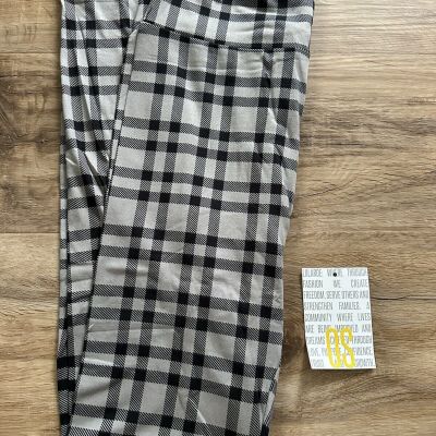 NEW RELEASE LuLaRoe OS One Size Leggings Beautiful Plaid Print New