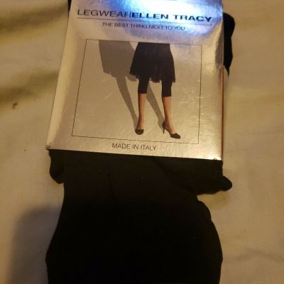 Ellen Tracy Legwear Capri Size M Black New