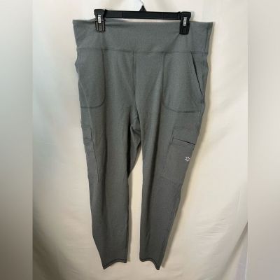 Nine West Active Leggings Gray 2XL