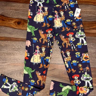 Womens Disney Parks Pixar Toy Story Leggings Woody Jessie Buzz Size S NWT